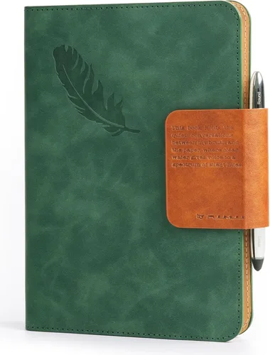 Fuumuui Cuaderno de bocetos de acuarela con pincel de viaje de doble punta, bloc de papel de acuarela, 100% algodón sin ácidos, prensa en frío de