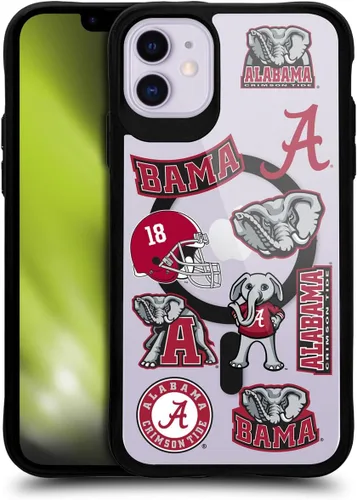 Miniatura 209 de Head Case Designs Funda de gel suave con licencia oficial de la Universidad de Alabama UA Collage compatible con Apple iPhone 13 Pro Max