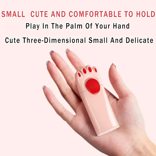 Miniatura 6 de Encendedor a prueba de viento, diseño genial de pata de gato, rellenable, ajustable, encendedor de butano, regalo para hombres (sin gas)