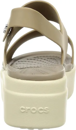 Miniatura 3 de Crocs Sandalia Brooklyn de cuña baja para mujer