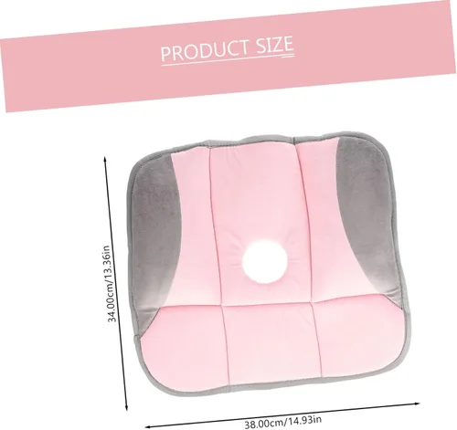 Miniatura 2 de Cojín de asiento para silla de oficina, almohada de gel para sentarse, soporte lumbar, cojín de asiento de sofá transpirable para glúteos cómodos