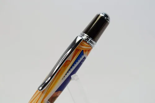 Miniatura 6 de Marilyn Elegant Gunmetal and Chrome Twist Pen