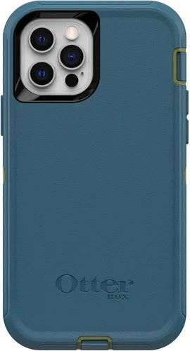 Miniatura 5 de OtterBox Defender Series - Funda de edición sin pantalla para iPhone 12 y iPhone 12 Pro (solo funda), solo funda, embalaje no minorista, jeans azul