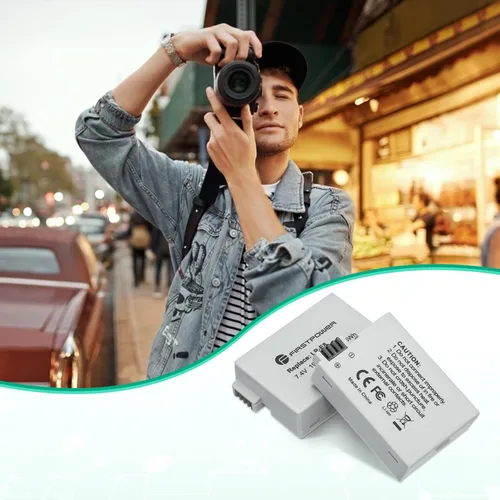 Miniatura 5 de FirstPower Paquete de 2 baterías LP-E8 compatibles con Canon EOS Rebel T5i, T4i, T3i, T2i, EOS 550D, 600D, 650D, 700D, Kiss X4, Kiss X5, Kiss X6