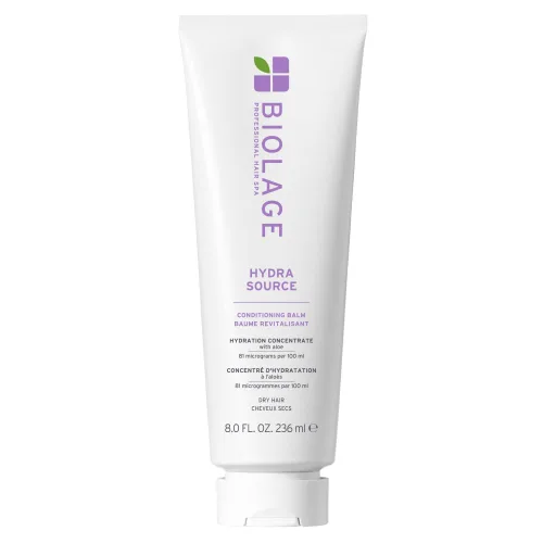 Biolage Hydra Source Conditioning Balm - Moisturizes, Detangles & Adds Softness, For Dry Hair, Infused with Fermented Aloe & Micro-Filtered