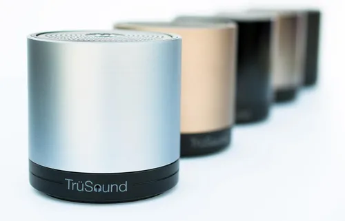 Miniatura 4 de TruSound - Altavoz Bluetooth inalámbrico portátil, mini altavoz Bluetooth con micrófono, altavoz de subwoofer fuerte, altavoz portátil
