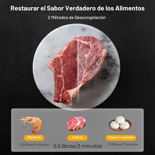 Miniatura 6 de AAOBOSI Horno de microondas de convección integrado de 24 pulgadas, hornos microondas de pared de 1,6 pies cúbicos con combos de freidora de aire