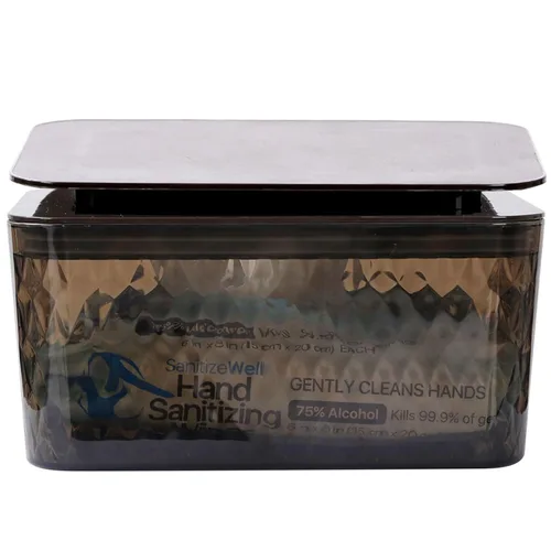 Miniatura 3 de Dispensador de toallitas húmedas para bebés, contenedor de toallitas húmedas de mayor capacidad, contenedor de toallitas para baño, mantiene