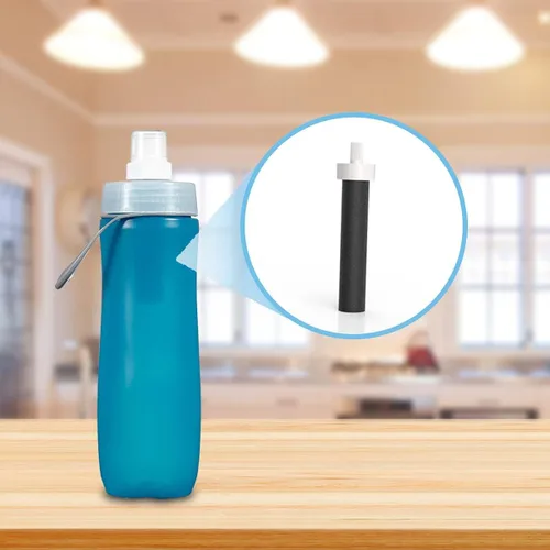 Miniatura 4 de Filtro de botella de agua de repuesto para Brita BB06 compatible con Brita Hard Side y Sport Bottle Filter - Sin BPA (paquete de 10A)