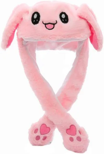 Miniatura 11 de CICITOYWO Sombrero de Animal de Peluche Divertido con Orejas en Movimiento, Gorra Saltarina Linda, Unisex, Regalo para Niños y Adultos, Fiesta