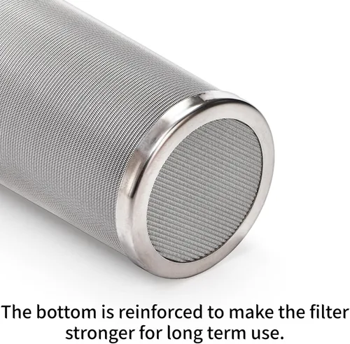 Miniatura 5 de Goaste Paquete de 3 filtros de café frío para tarro Mason de boca ancha de 64 onzas, colador de acero inoxidable 304 con anillo de sellado, infusor
