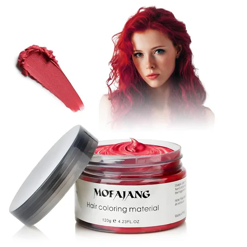 Miniatura 12 de Cera Temporal Negra para el Cabello - SOVONCARE Tinte Lavable para el Cabello para Hombres y Mujeres, Fijación Todo el Día, Arcillas Desechables