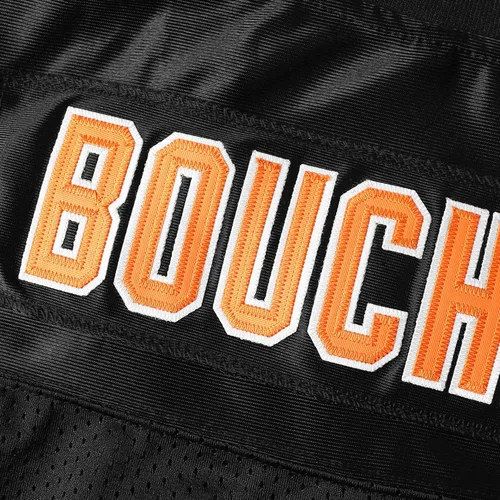 Miniatura 7 de MESOSPERO Bobby Boucher - Camiseta de fútbol 9 The Waterboy Adam Sandler Mud Dogs Bourbon Bowl Movie Jersey blanco, negro, azul, naranja, S-3XL