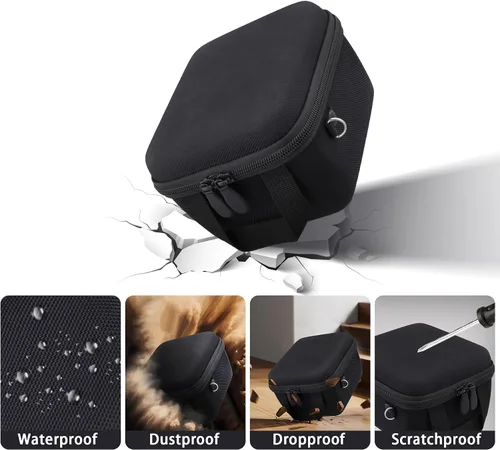 Miniatura 5 de Funda para cámara puede usarse con Canon EOS R50 V con RF-S14-1.181 in F4-6.3 es lente STM PTZ, funda de transporte con correa para el hombro