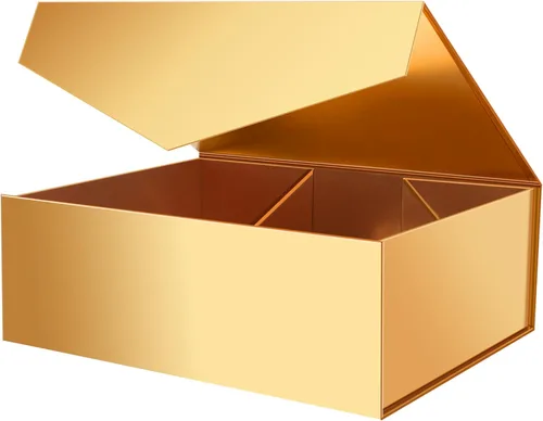 Miniatura 19 de Caja de regalo negra con ventana, caja de regalo magnética transparente para regalo, caja de propuesta de padrino de boda (10.5 x 7.5 x 3 pulgadas)