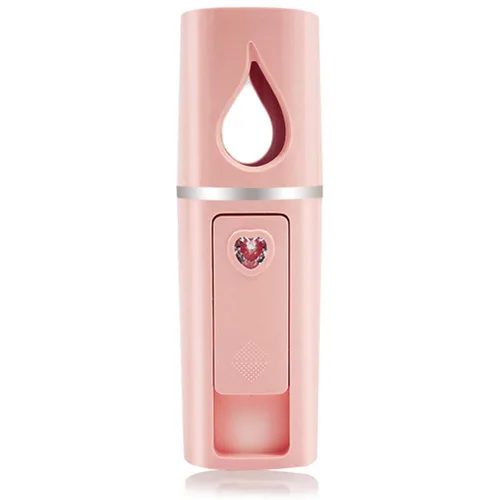 Miniatura 10 de Vaporizador Facial Portátil Nano Mini Atomizador Facial para Atomización de Extensiones de Pestañas con Espejo y Tanque de Agua Visual de 20ml