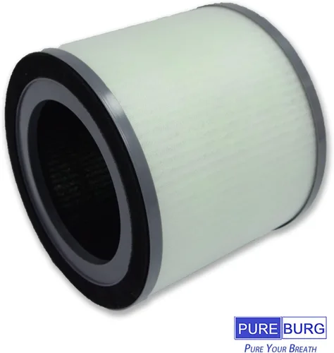 Miniatura 3 de PUREBURG Filtro de repuesto compatible con el purificador de aire Dreamegg TR-8080, paquete de 2 compuestos orgánicos volátiles de carbón activado