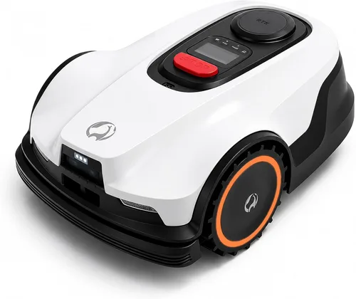 Miniatura 9 de Cortacésped, visual+navegación RTK, funciona debajo de árboles, sin cables, cubre hasta 1/4 acre, cortacésped robótico con mapeo automático