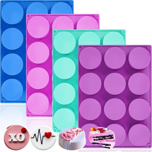 Miniatura 11 de HKNMTT Mini moldes de silicona en forma de semiesfera, 296 cavidades redondas moldes para hornear para golosinas para perros, aperitivos, dulces