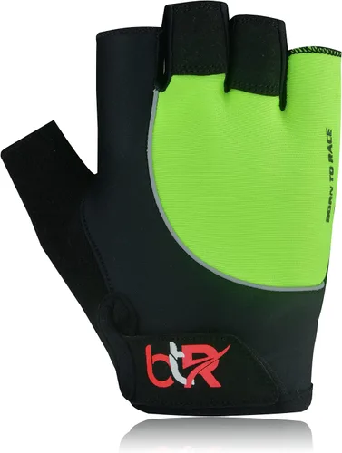 Miniatura 4 de Guantes de ciclismo de gel acolchados de medio dedo guantes de silicona impresión transpirable peso ligero bicicleta entrenamiento ciclismo guantes