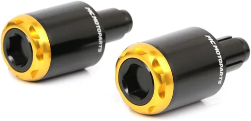 Miniatura 6 de mshine CNC Bar End Pesos para Yamaha Xmax 300 2017 – 2018, Negro