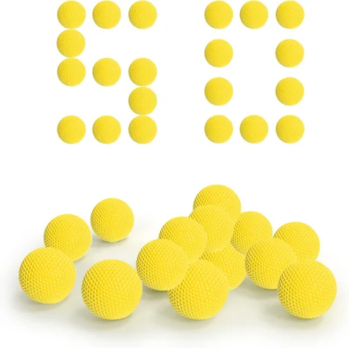 Miniatura 7 de EKIND - Bolas de munición de repuesto a granel de 50 rondas compatibles con Nerf Rival Blaster Series