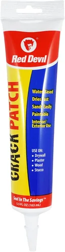 Red Devil 0805 Crack Patch Premium Acrylic Spackling - Tubo de apriete, 5.5 onzas, color blanco