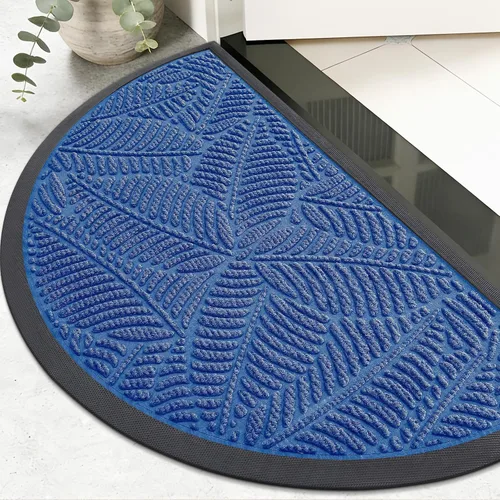 Miniatura 13 de Colorxy Tapete Impermeable para Puerta, Tapete Interior Frontal de Goma Natural Resistente, Tapetes para Puerta de Perfil Bajo Antideslizante