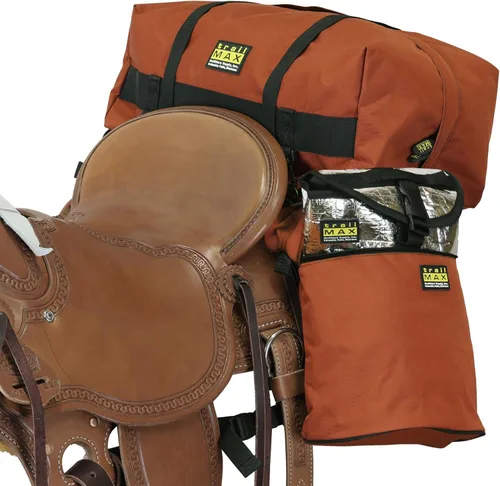 Miniatura 17 de TrailMax Bolsas de alforja sobre la silla de montar; bolsas de alforja se adaptan a la mayoría de las sillas de montar occidentales; ideales