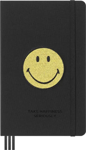 Miniatura 3 de Moleskine Planificador Smiley Positivity de edición limitada con caja de coleccionista, tapa dura, grande (5 x 8.25 pulgadas), planificador sin
