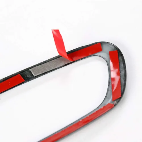 Miniatura 6 de CheroCar Grand Cherokee - Cubierta para manija interior de puerta para Jeep Grand Cherokee 2011-2026, 4 piezas ABS rojo interior manija de puerta
