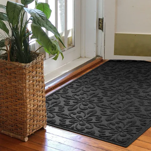 Miniatura 2 de Alfombra WaterHog para entradas – Alfombra para interior/exterior para entrada de casa, diseño duradero que atrapa la suciedad para puerta delantera