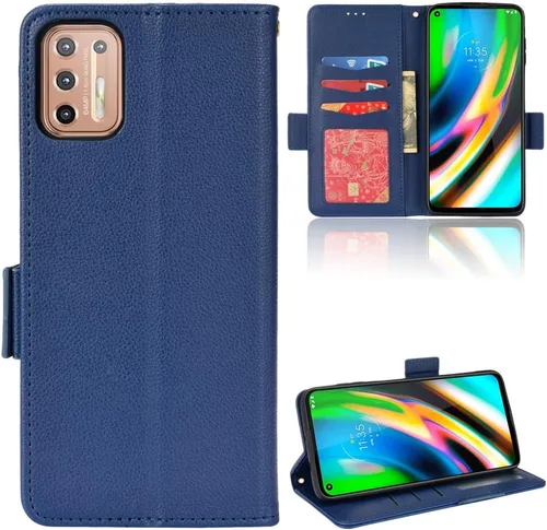 Miniatura 168 de Funda de piel sintética compatible con Motorola Moto E22 4G, funda de piel sintética compatible con Motorola Moto E22i 4G, color negro
