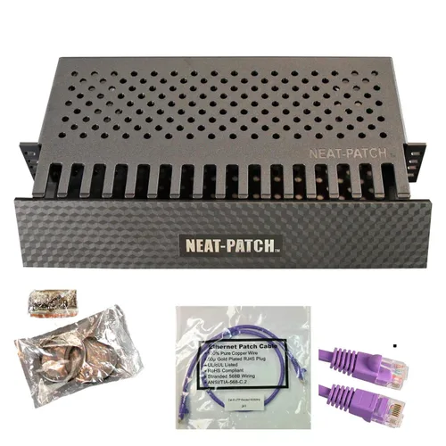 Miniatura 7 de Neat Patch MINI 1U Unidad de gestión de cables de bajo perfil
