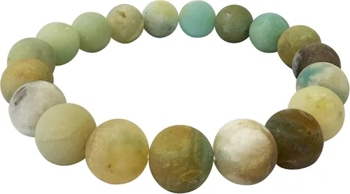Miniatura 227 de Gem Avenue Handmade Round Bead Stretch Bracelet Unisex Natural Stone Beaded Jewelry for Men & Women, Elastic Wristband for Daily Wear