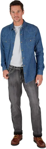 Miniatura 7 de Weatherproof Vintage Jeans con forro polar de ajuste regular para hombre