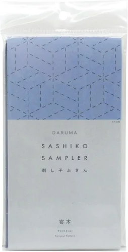 Miniatura 20 de DARUMA Sashiko Sampler - Tela original color azul marino (ángulo recto conectado)