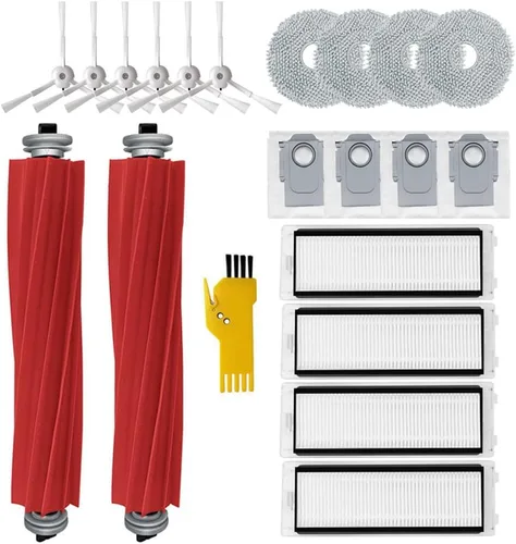 Miniatura 7 de Piezas de repuesto para roborock Q7 M5 / Q7 M5+ / Q7 L5 / Q7 L5+ kit de accesorios para aspiradora robot 17 paquetes, 1 cepillo principal, 4 Style 5