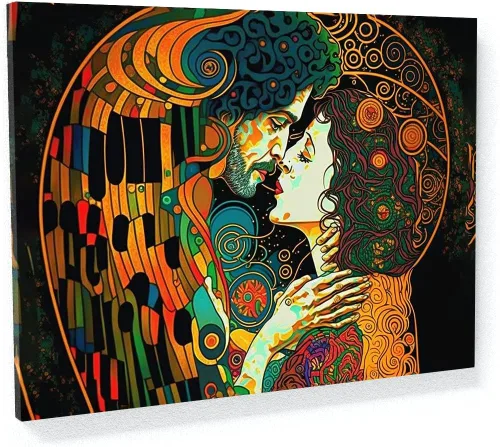 Miniatura 30 de Sense Canvas Pop Art The Starry Night 20 - Lienzo decorativo para decoración del hogar, póster grande de 40 x 30 pulgadas, 0.75 pulgadas