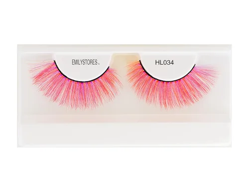 Miniatura 6 de Pestañas naranjas de colores para disfraz de sombrerero loco, pestañas largas dramáticas, para fiesta de máscaras, cosplay, maquillaje, 1 par