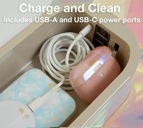 Miniatura 4 de Sonix Beyond - Caja desinfectante UV+O3 y cargador universal UV y desinfectante de ozono para teléfono, máscara, cepillo de maquillaje, herramienta