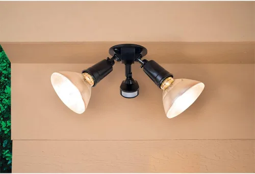 Miniatura 4 de Cooper Lighting Foco detector de movimiento. 110 grados, MS34, 120 volts