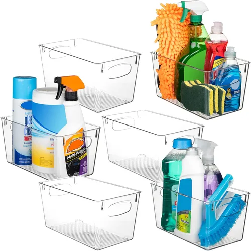 Miniatura 9 de ClearSpace Contenedores de Almacenamiento de Plástico Transparente – Perfectos para Organización y Almacenamiento de Cocina o Almacenamiento