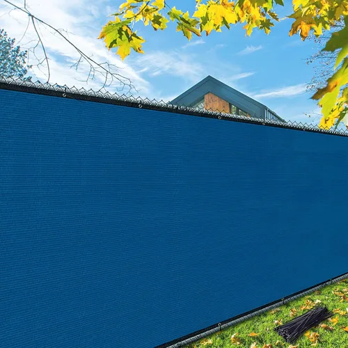 Miniatura 16 de iCover 3x10 pies de valla de pantalla de privacidad para balcón, cubierta de valla de barandilla resistente a los rayos UV para porche, terraza, Gris