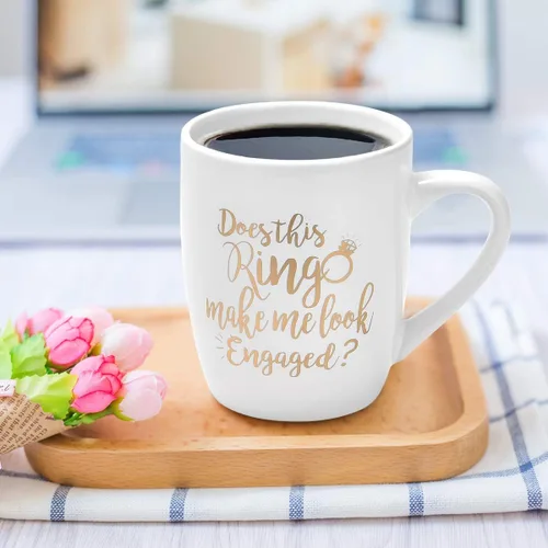 Miniatura 8 de Maustic Regalos de compromiso para mujeres, regalos de novia para ser, regalo de prometido para mujeres, regalo de despedida de soltera, taza