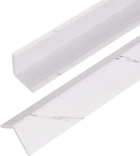 Miniatura 44 de OUZUGIE WPC Paneles de Pared de Rejilla Acústica, Paquete de 8 Paneles de Pared 3D de 114 x 6 Pulgadas para Decoración de Paredes Interiores, Sala