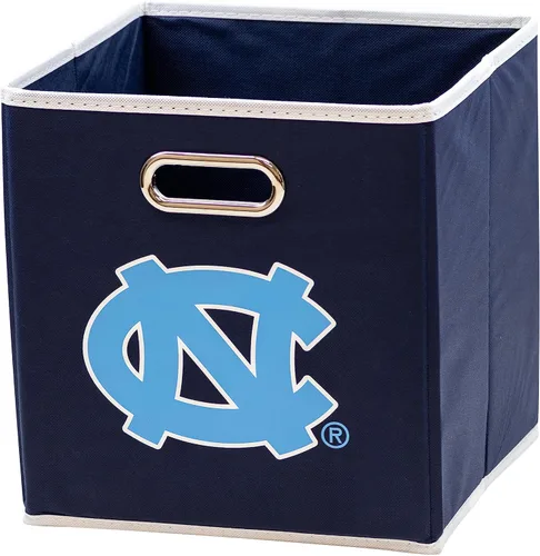 Miniatura 37 de Franklin Sports Cubos de almacenamiento de tela del equipo universitario de la NCAA hechos para adaptarse a organizadores de almacenamiento