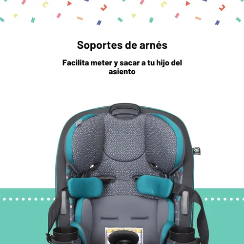 Miniatura 7 de Asiento de coche convertible Disney Grow and Go, orientado hacia atrás de 2.3-18 kg, orientado hacia adelante de 14-29 kg, refuerzo de 18-45 kg, se