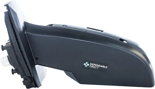 Miniatura 5 de Dependable Direct Espejo de puerta de lado izquierdo del conductor, negro, no plegable, no calentado, compatible con Nissan Sentra