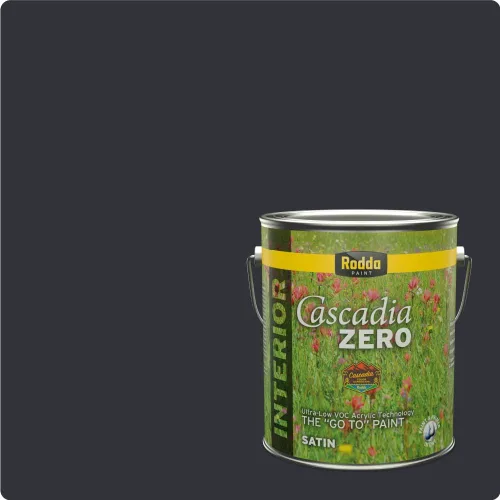 Miniatura 133 de Rodda Paint CASCADIA XL Pintura e imprimación de satén exterior en uno, cuarto de galón, bikini lavanda